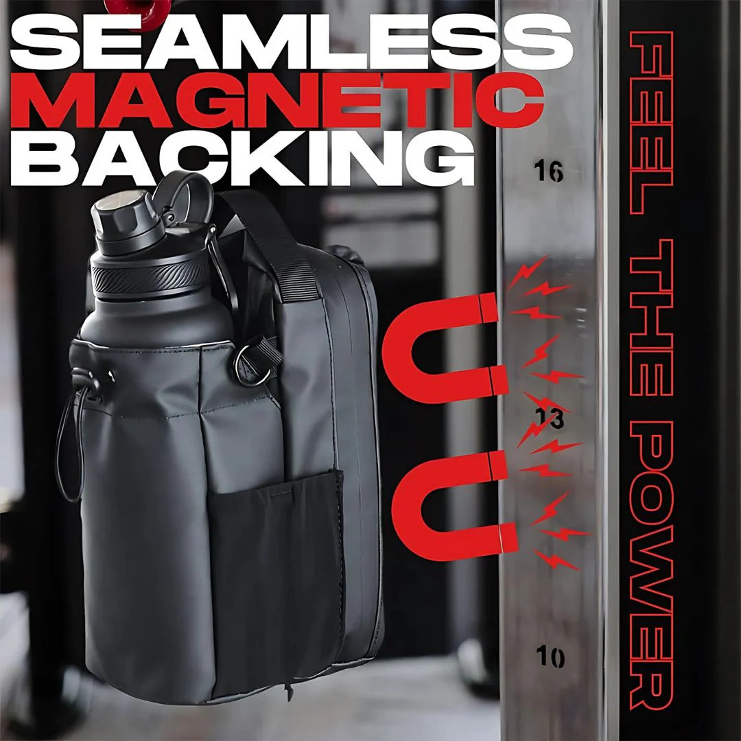 Bolsa Magnética para Academia com Imã BRAXFIT