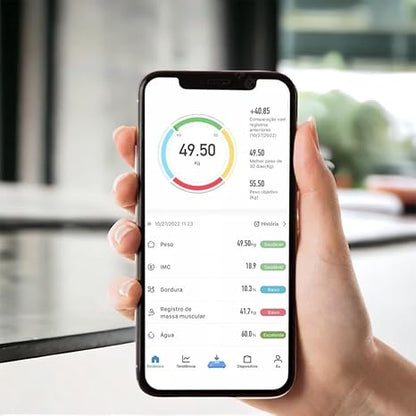 Balança de BioImpedância Inteligente - BRAXFIT BioSync
